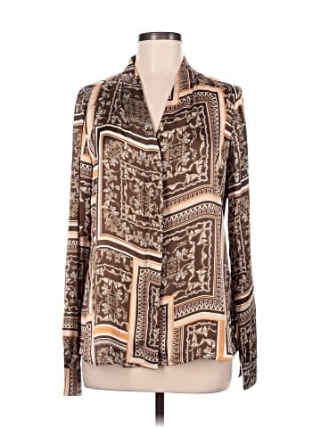 Mystree Long Sleeve Button-Down Shirt (view 1)