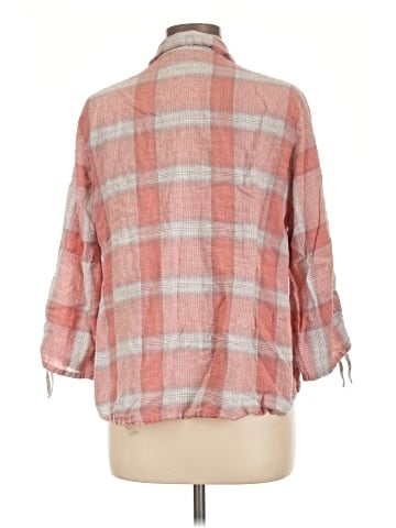 Habitat 3/4 Sleeve Button-Down Shirt (view 2)