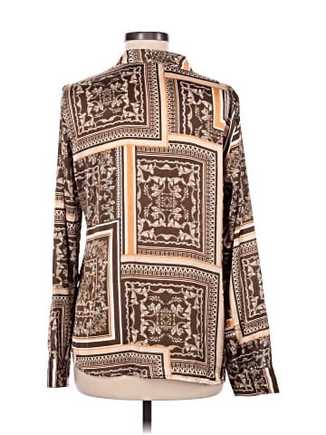 Mystree Long Sleeve Button-Down Shirt (view 2)