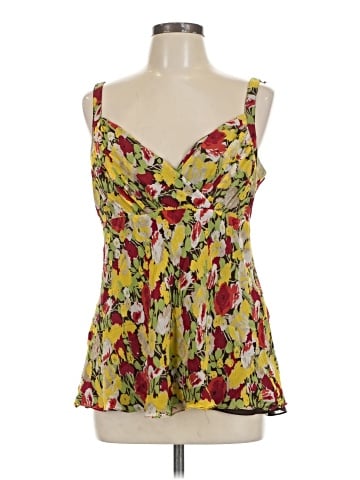 AK Anne Klein Sleeveless Silk Top (view 1)