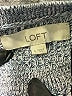 Ann Taylor LOFT 100% Cotton Gray Pullover Sweater Size S - photo 7