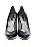 Nine West 100% Leather Black Heels Size 8 1/2 - photo 2