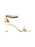 M. Gemi Metallic Gold Sandals Size EU 40 1/2 - photo 1