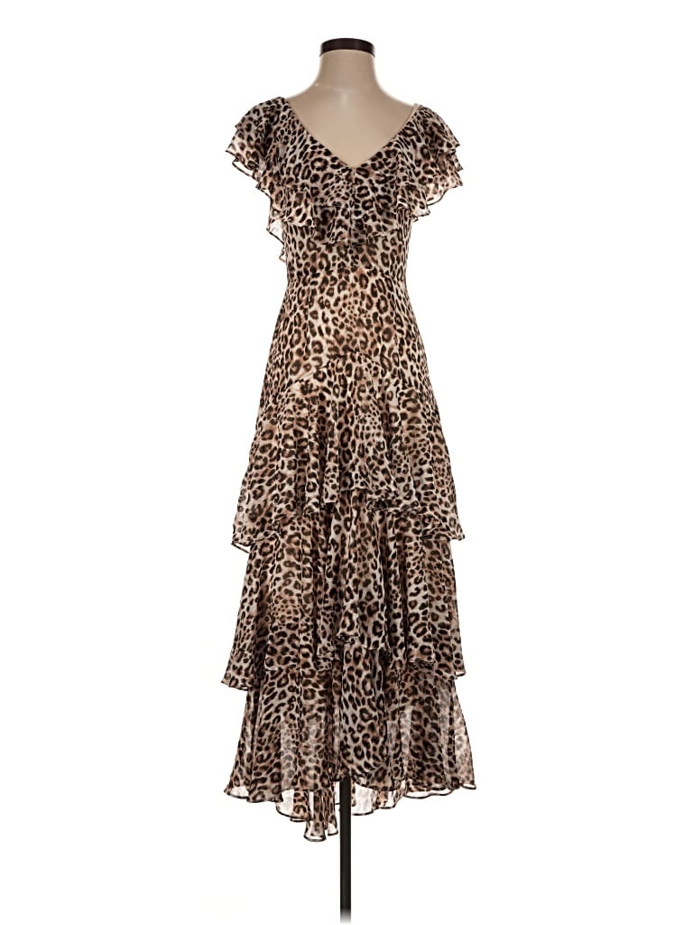 Wayf Cocktail Dress In Brown