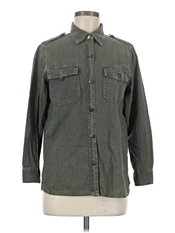Current/Elliott 3/4 Sleeve Button-Down Shirt (view 1)