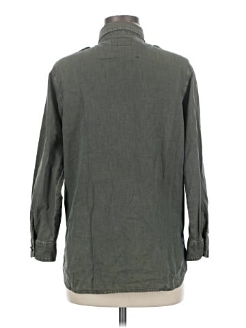 Current/Elliott 3/4 Sleeve Button-Down Shirt (view 2)