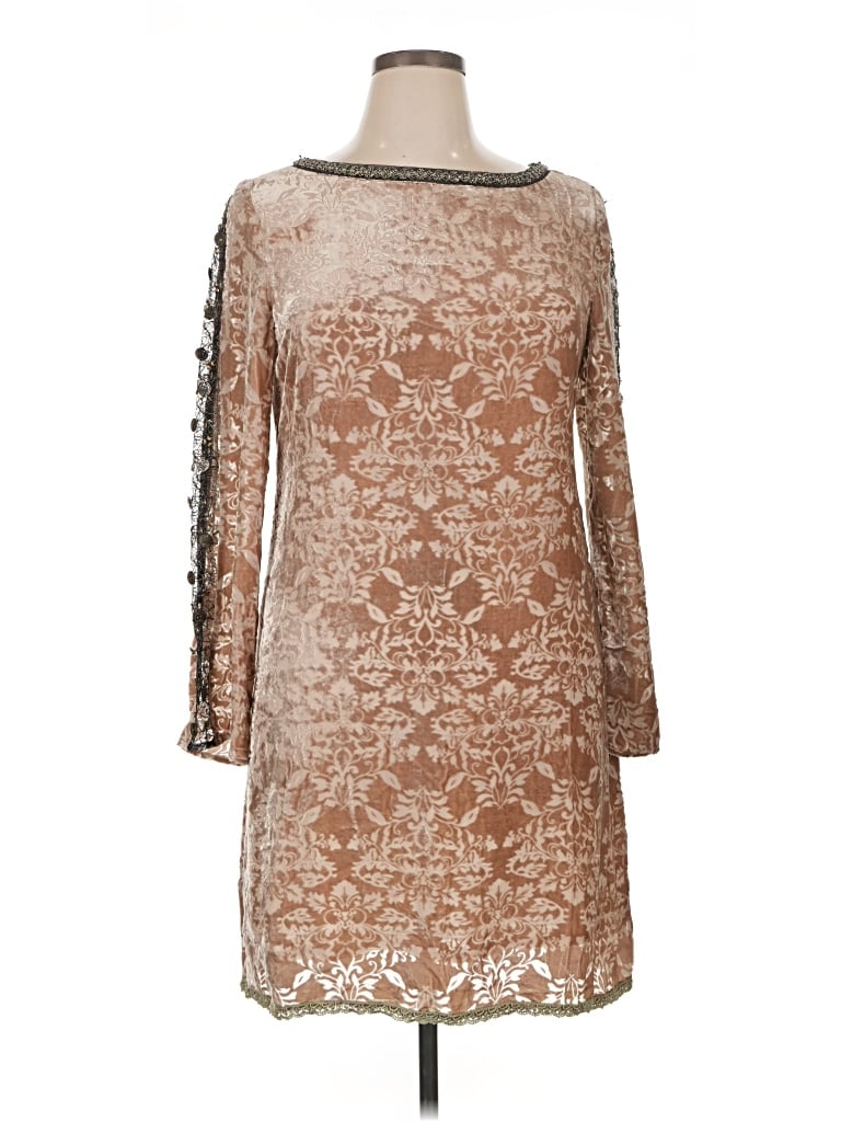 Pre-owned Sundance Cocktail Dress In Brown