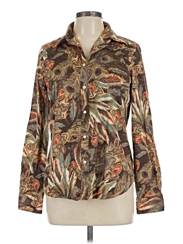Lauren by Ralph Lauren Long Sleeve Blouse (view 1)