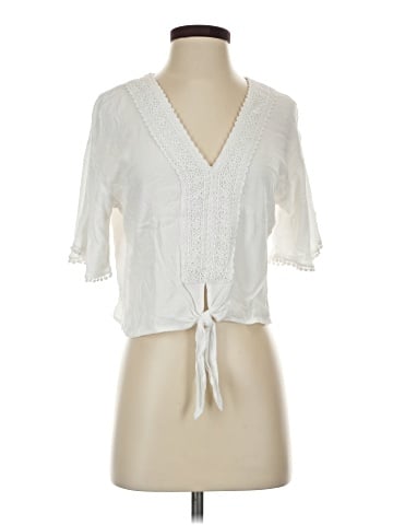 Gypsies & Moondust Short Sleeve Blouse (view 1)