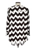 Versona 100% Polyester Silver 3/4 Sleeve T-Shirt Size L - photo 2