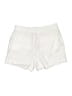 Athleta 100% Linen Solid White Shorts Size L - photo 2