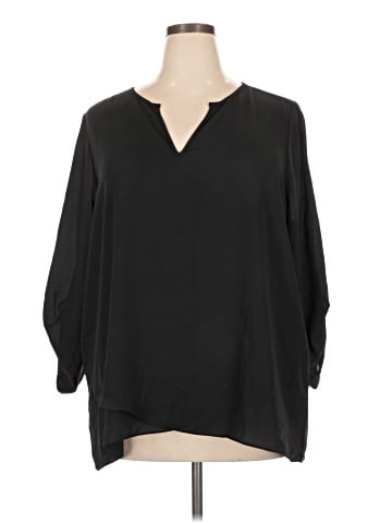 Karen Kane 3/4 Sleeve Blouse (view 1)