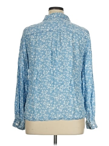 Karen Kane Long Sleeve Button-Down Shirt (view 2)