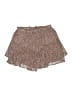 Unbranded 100% Polyester Animal Print Brown Skort Size XL - photo 2
