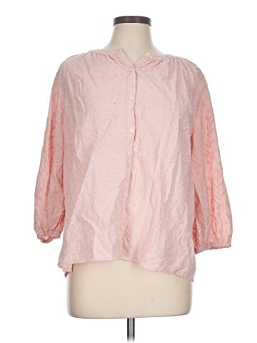 Style&Co 3/4 Sleeve Button-Down Shirt (view 1)