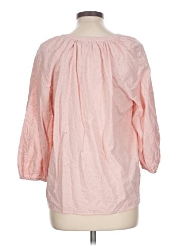 Style&Co 3/4 Sleeve Button-Down Shirt (view 2)