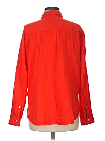 J.Crew Factory Store Long Sleeve Button-Down Shirt (view 2)