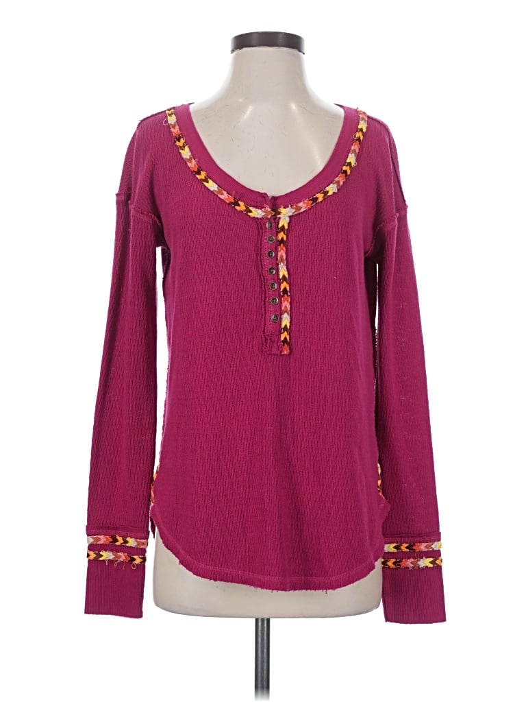 Pre-owned We The Free Pullover Sweater In Purple