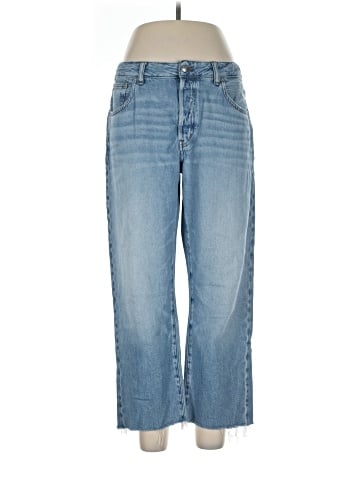 Madewell The Curvy Dean Easy Straight Jean in Northridge Wash: Airy Denim Edition (view 1)