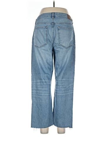 Madewell The Curvy Dean Easy Straight Jean in Northridge Wash: Airy Denim Edition (view 2)