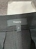 Theory Solid Black Athletic Shorts Size 10 - photo 3