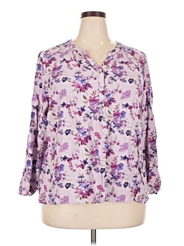 D&Co. 3/4 Sleeve Blouse (view 1)