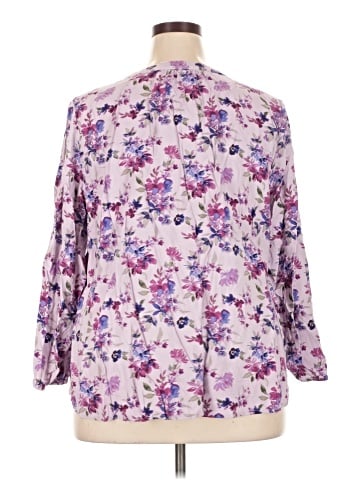 D&Co. 3/4 Sleeve Blouse (view 2)