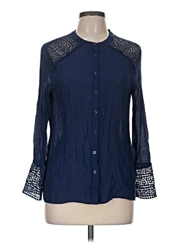Counterparts Long Sleeve Blouse (view 1)