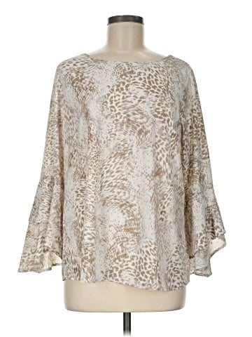 Belle By Kim Gravel Long Sleeve Blouse (view 1)