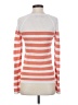 Velvet Stripes Orange Pullover Sweater Size S - photo 2