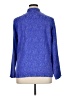 Sag Harbor 100% Polyester Blue Long Sleeve Blouse Size 16 - photo 2