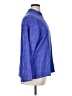 Sag Harbor 100% Polyester Blue Long Sleeve Blouse Size 16 - photo 4