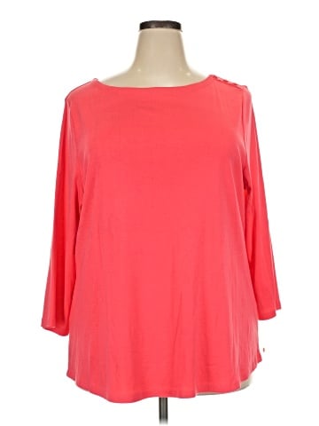 Charter Club 3/4 Sleeve T-Shirt (view 1)