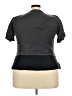 J Gee Black Short Sleeve Blouse Size 3X - photo 2