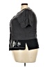 J Gee Black Short Sleeve Blouse Size 3X - photo 5