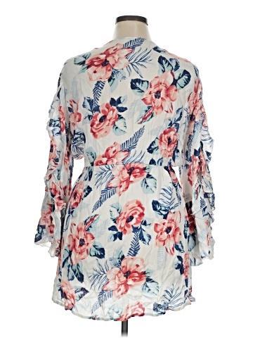 Blue Island 3/4 Sleeve Blouse (view 2)
