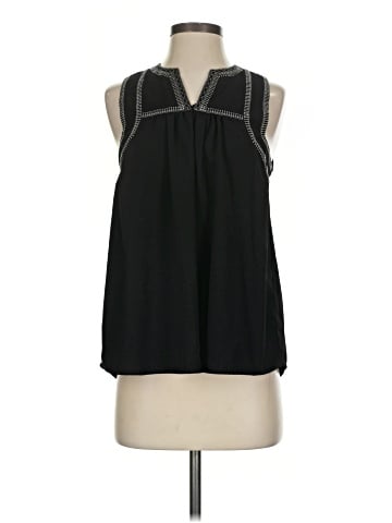 Aqua Sleeveless Blouse (view 1)