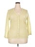 Sag Harbor Yellow Cardigan Size XXL (estimated) - photo 1