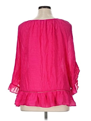 Counterparts 3/4 Sleeve Blouse (view 2)