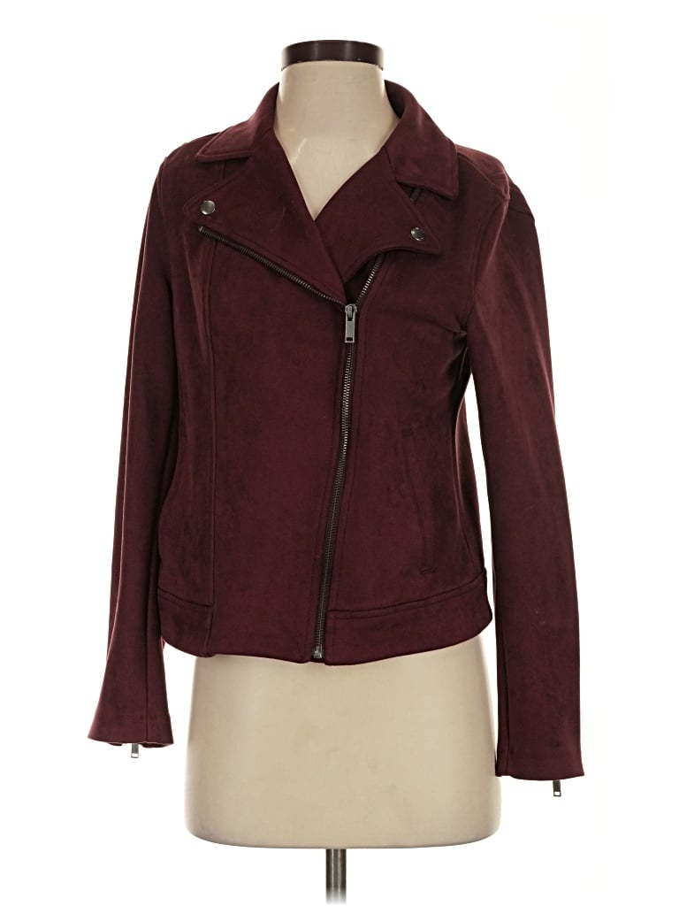 Pre-owned Old Navy Jacket In Burgundy