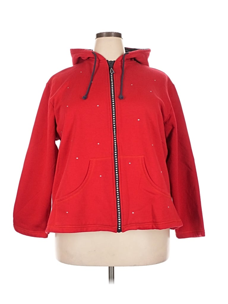 Pre-owned Quacker Factory Jacket In Red