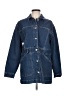 Express 100% Cotton Blue Denim Jacket Size L - photo 1