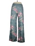 Unbranded Floral Teal Casual Pants Size XL - photo 1
