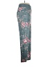 Unbranded Floral Teal Casual Pants Size XL - photo 4