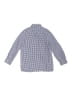 Gap Kids Checkered-gingham Blue Long Sleeve Button-Down Shirt Size 6 - 7 - photo 2