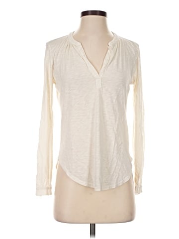 Velvet by Graham & Spencer Long Sleeve Henley (view 1)