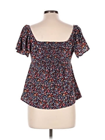 Almost Famous Short Sleeve Blouse (view 2)