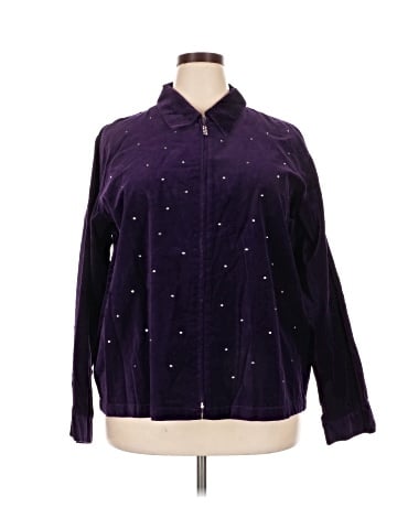 Quacker Factory Long Sleeve Button-Down Shirt (view 1)