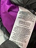 Columbia 100% Polymide Color Block Purple Snow Jacket Size 10 - 12 - photo 4