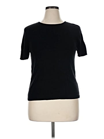 Linda Allard Ellen Tracy Short Sleeve Turtleneck (view 1)